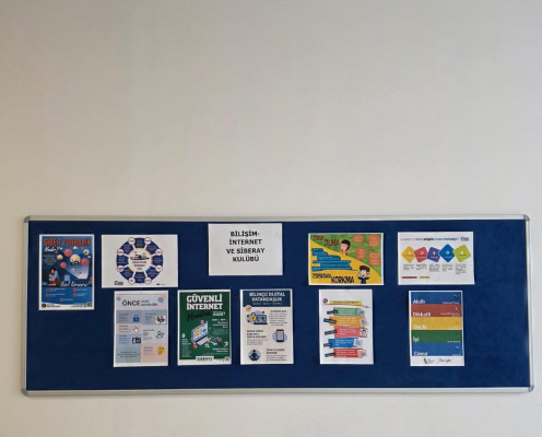 eTwinning ile Okula Dönüş Pano Hazırlama